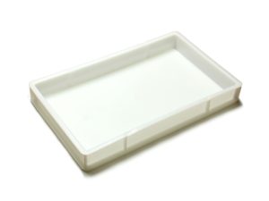 Reinigungs-Set für Edelstahl-Roste, Wanne + 1 Liter Reiniger